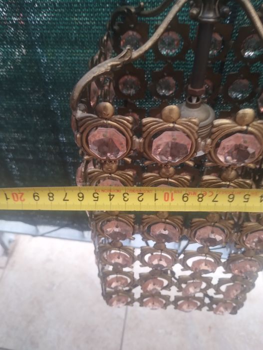 Candelabru antic 80-100 ani,stare f buna