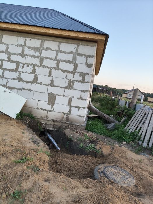 Продам дом  черновой