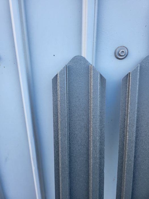 vand sipca metalica de gard gri mat maro mat 0.5 gr