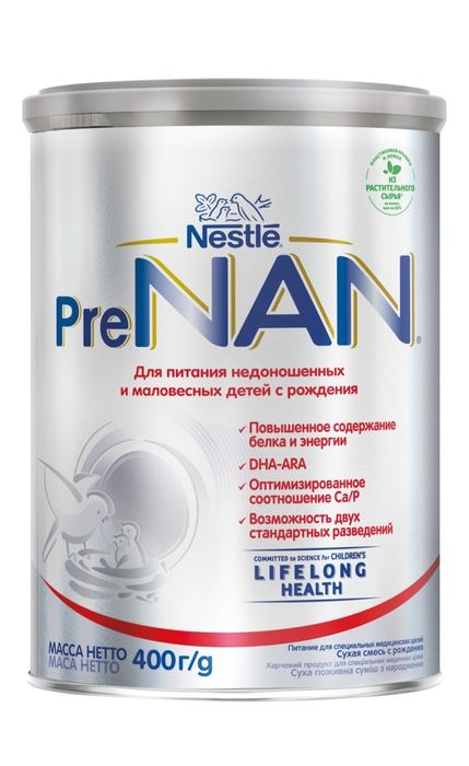 NAN PreNan с рождения 400 г