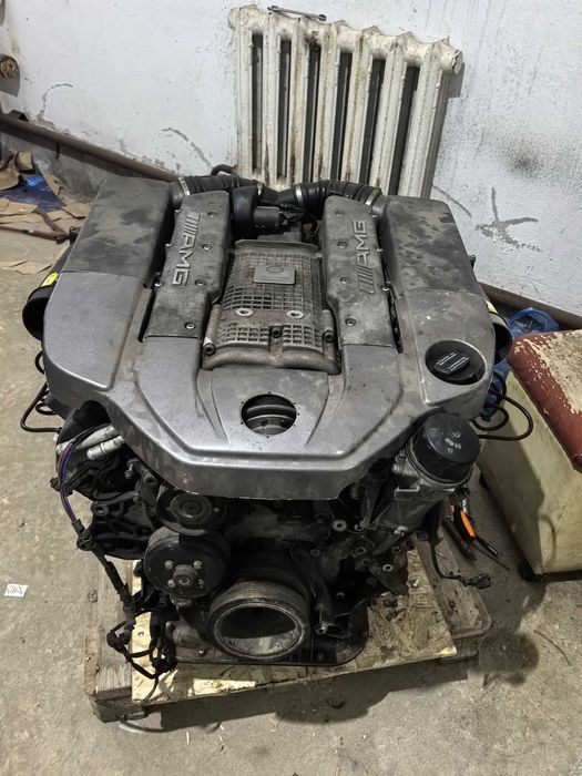 Двигатель Мерседес 113 5.5 компрессор