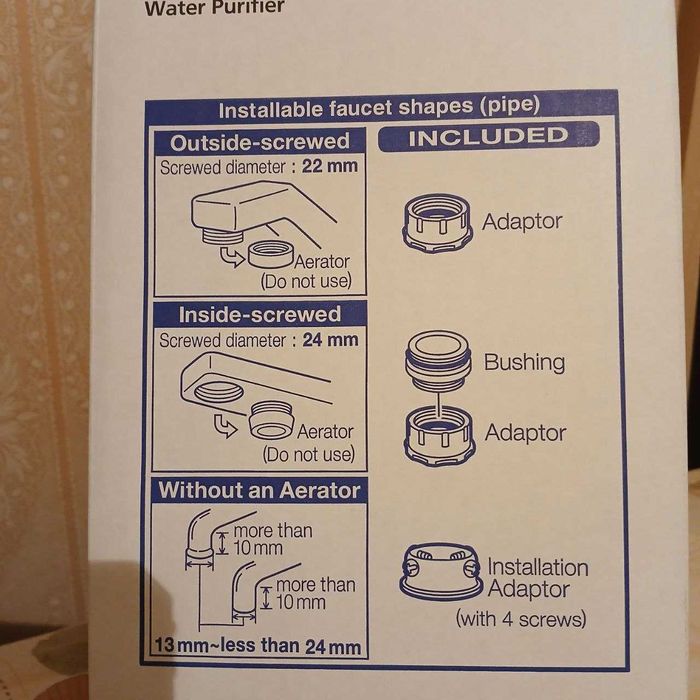 Фильтр для воды PANASONIC