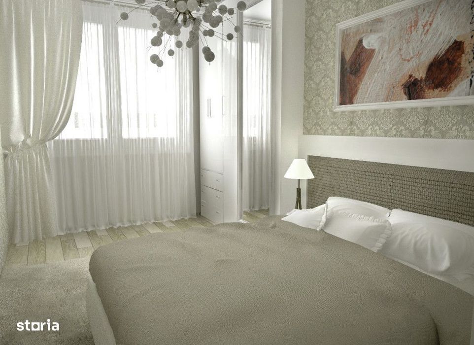 Apartament 2 camere Capat Cug, Lidl, 52 metri, etaj 1 Cod:129959