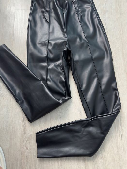 Нов Кожен Панталон - S