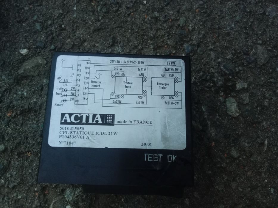 Электронные блоки Рено магнум