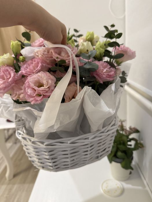 Свежие цветы.