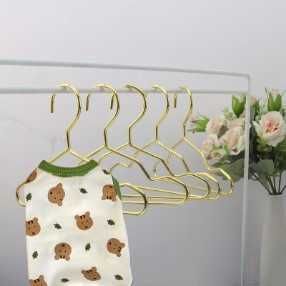 Златни малки закачалки за дрешките на вашият любимец 10бр.