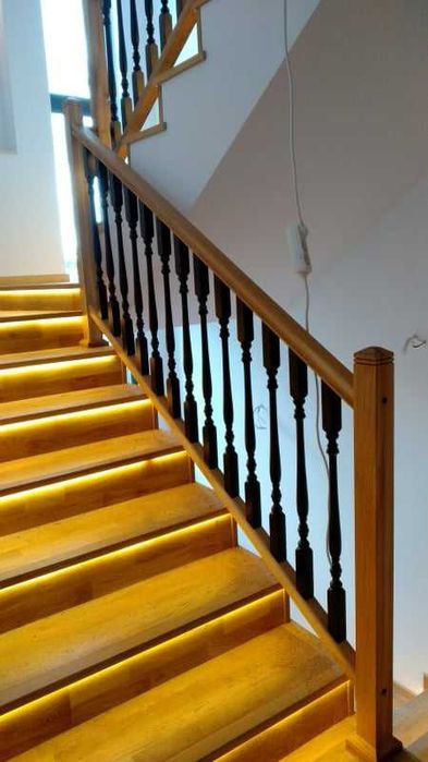 Дървени парапети - изработка и монтаж