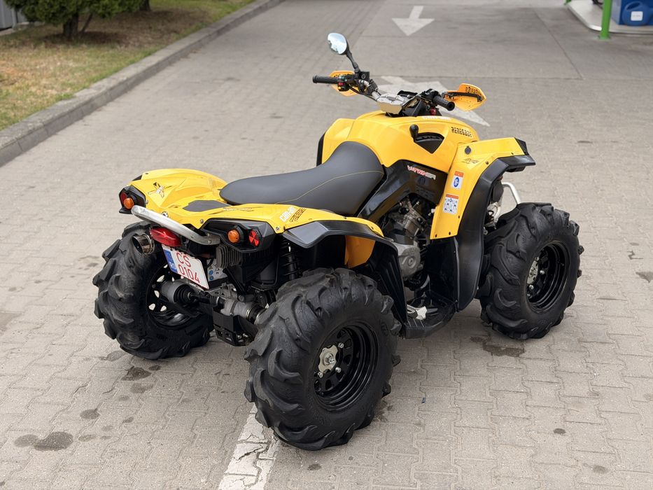 Can-Am Renegade 800R inmatriculat cu numar negru