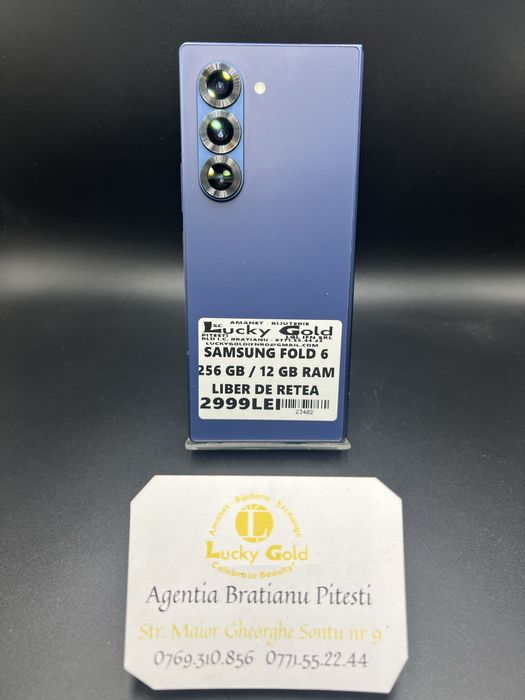 Samsung Z Fold 6 256gb 12gb Ram Liber de retea cod produs 23402
