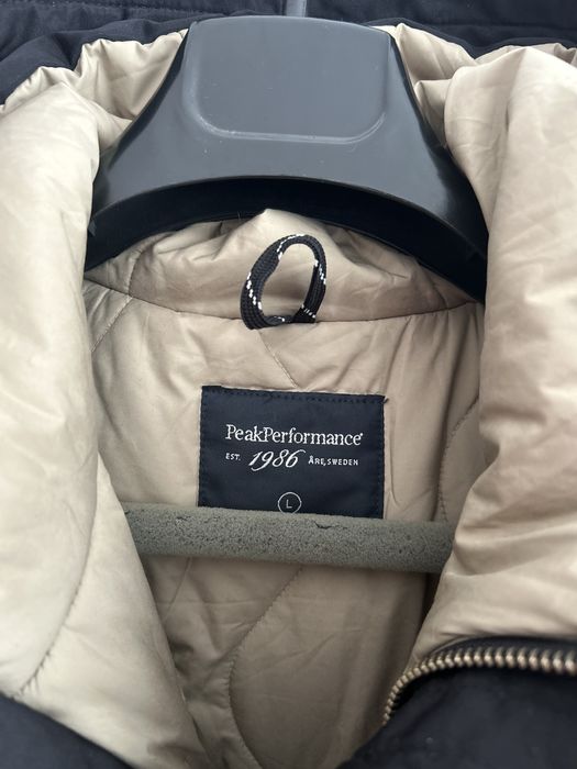 Зимно яке с качулка Peak Performance L