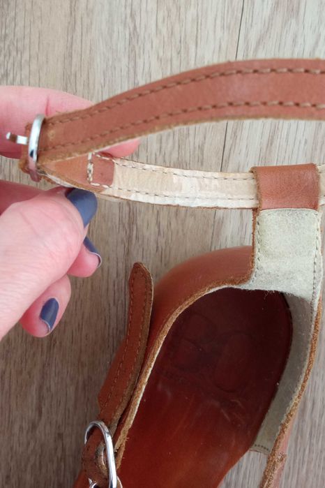 Balerini piele naturala