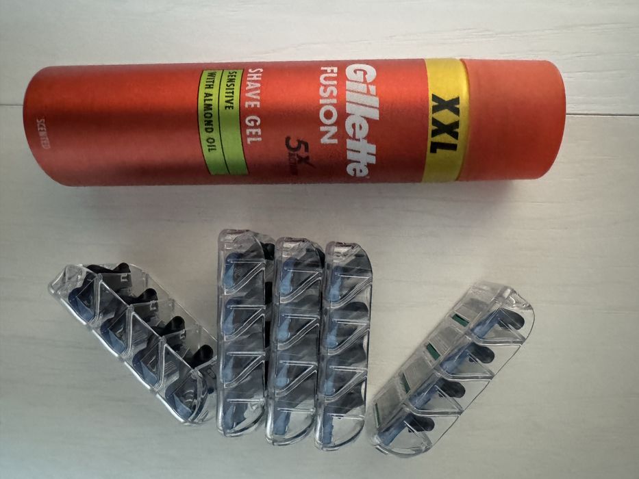 20 rezerve Gillette Fusion Sport+ gel de ras