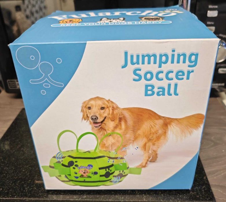 Yiateoit 18 см интерактивна играчка за кучета Вибрираща кучешка топка