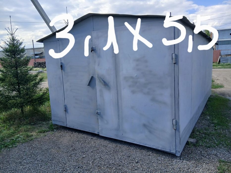 Продам гаражи металлические