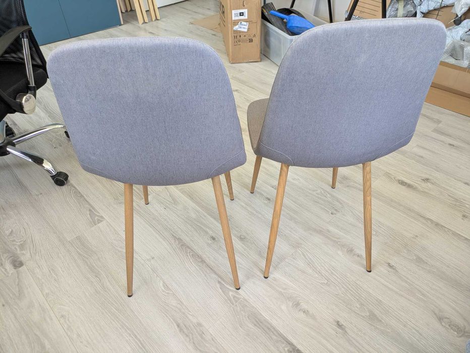 Jysk scaun JONSTRUP gri/stejar natur 2x