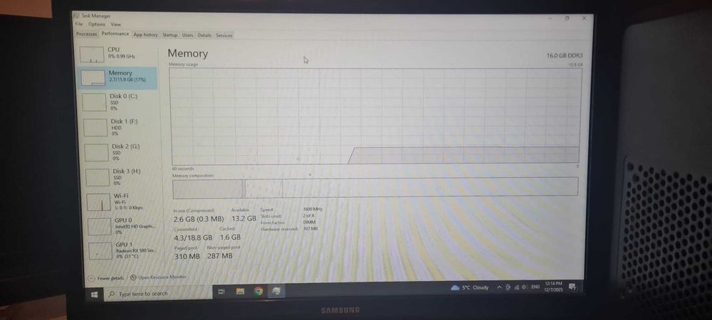 Vand PC Gaming I7 - 4790 RX 580 cu 8 GB vram, 16 gb ram ddr3