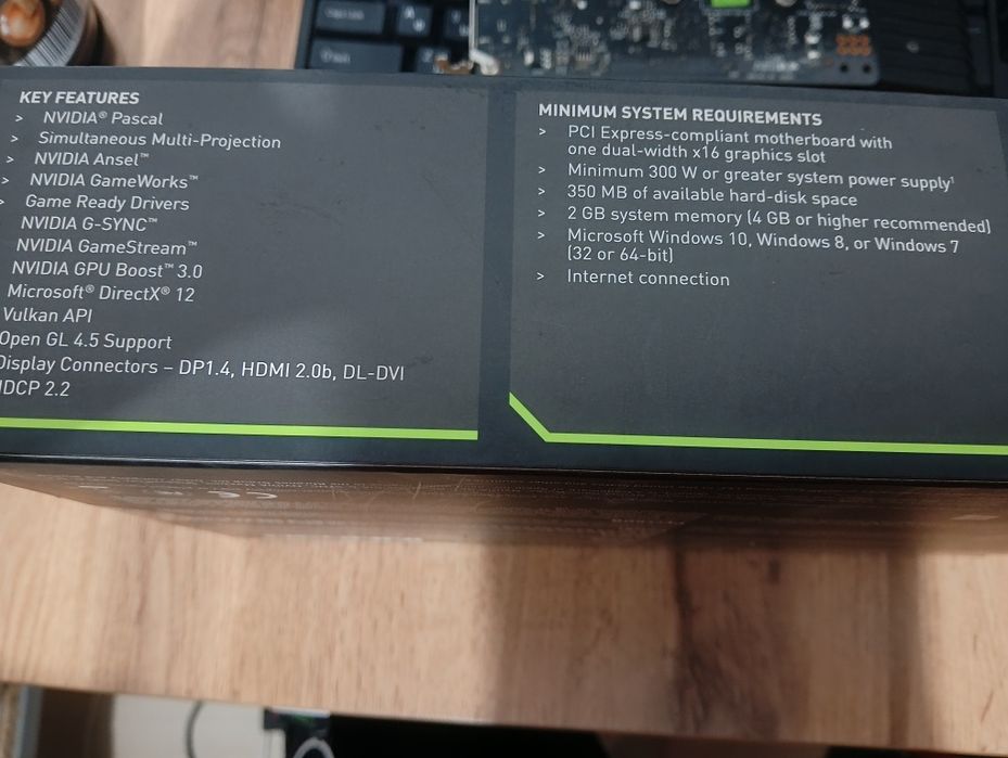 Продам GF-GTX 1050 Ti (INNO3D)