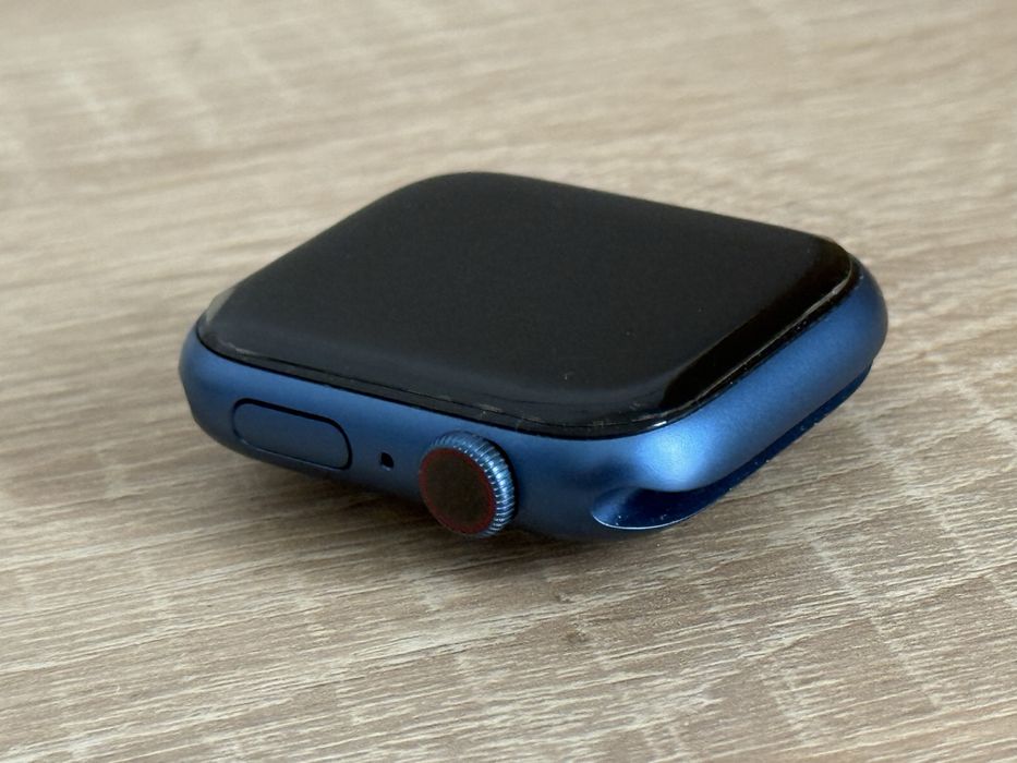 APPLE Watch Series 7, GPS + Cellular, 45mm Blue Aluminium Case