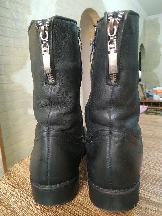 Сапожки женские, кожаные