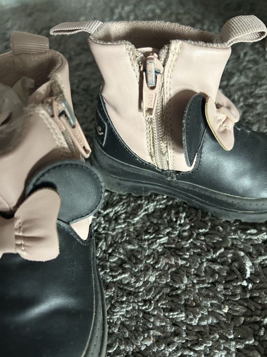 Меки кожени боти H&M момиче