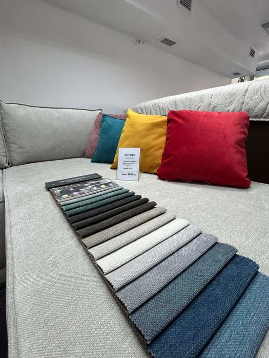 ПОСЛЕДНА БРОЙКА!! Удобен разтегателен ъглов Диван - с 2бр. ракли