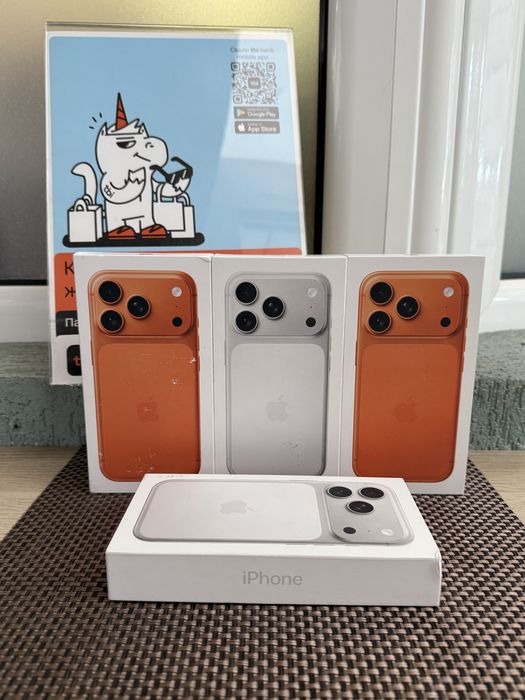 1TB !ЛИЗИНГ*120/м iPhone 17 Pro*Orange*Silver*BLUE айфон 17 про 1000GB