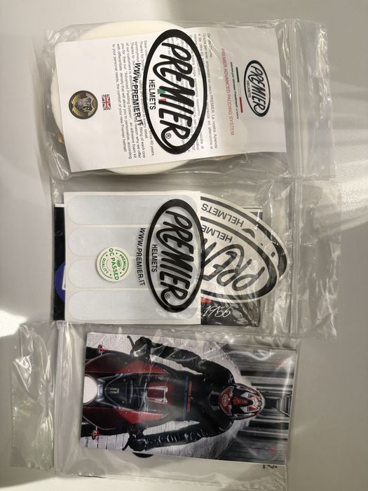 Casca moto Premier Typhoon RS Red marime S, NOUA