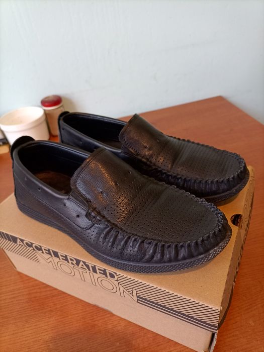 Макасины, туфли кожа 38 размер.