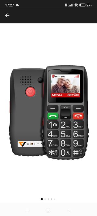 Telefon mobil pentru seniori
