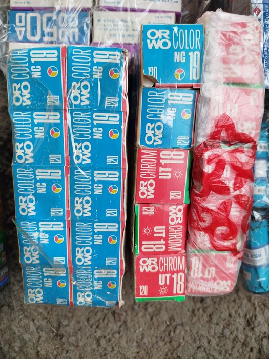 Среднеформатная ЧБ и цветная плёнка