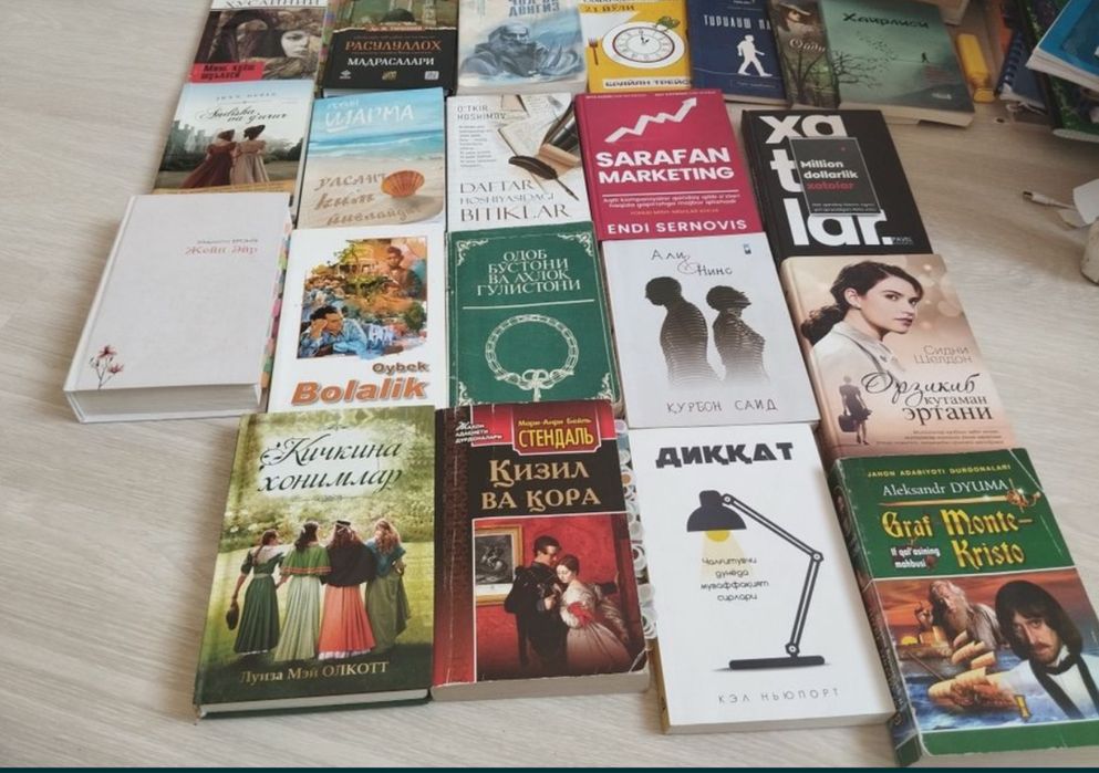 Kitoblar badiiy adabiyot