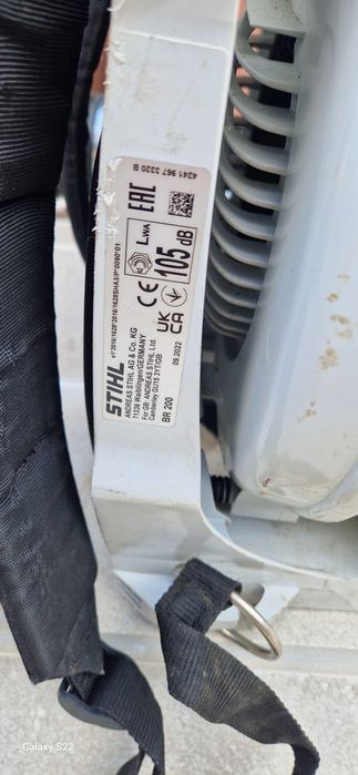 Stihl suflantă pe benzină