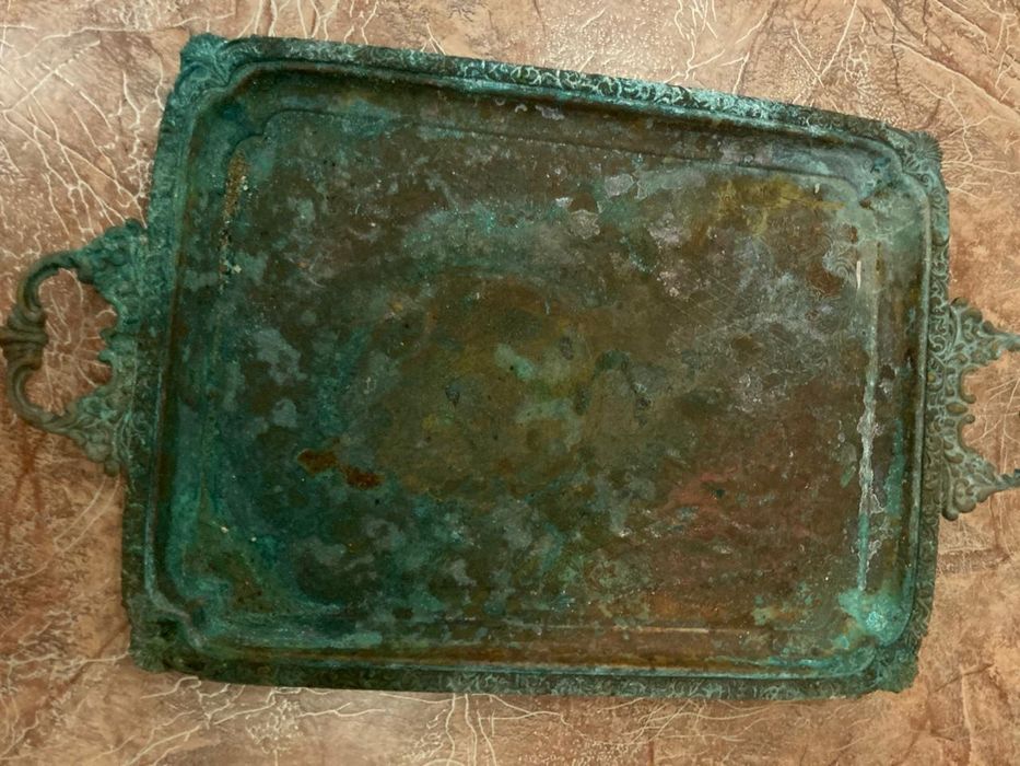 Разносы латунные советские