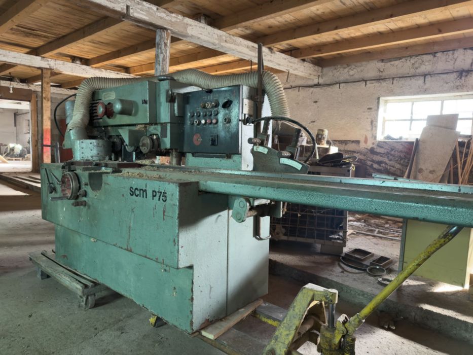 Mașină de rindeluit / profilat SCM P75 – 4 capete – funcțională