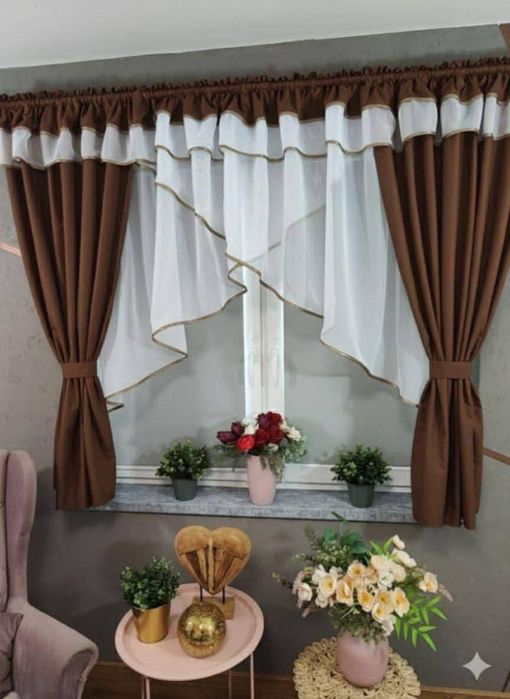 Perdele + draperii gata cusute