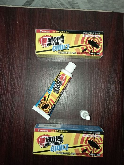 Корейские гель 60гр от тараканов самый лучший средство