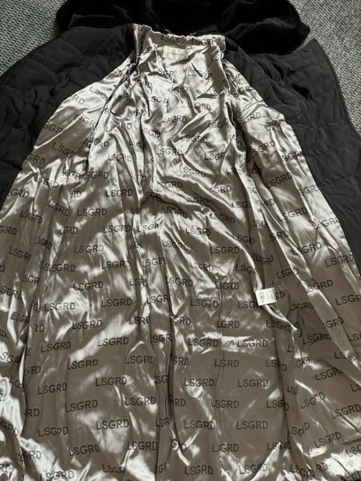 НОВО зимно яке, плат, с яка от лисица, пух