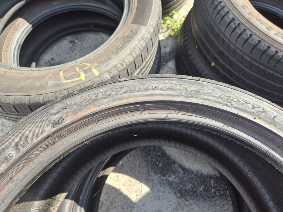 2 Anvelope de VARA - 295/35/21 107Y - PIRELLI P-ZERO NO * Stare F BUNA - DOT 2022 !