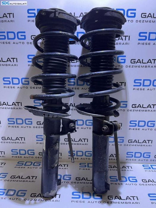 Set Telescoape Amortizoare Fata Stanga Dreapta Complete Cu Arcuri si Flanse Volkswagen Passat B7 2010 - 2015 Cod 3C0413031AT