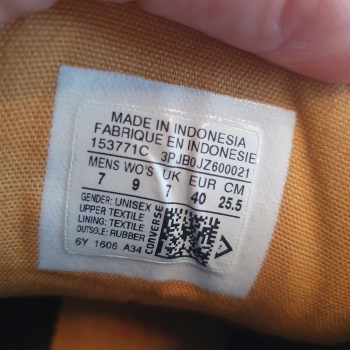 Converse originali mas 40