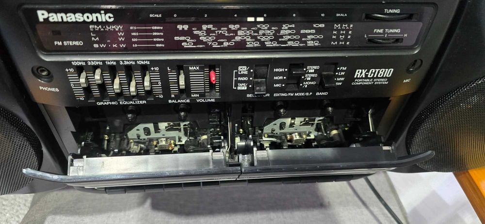 Radiocasetofon Panasonic RX CT 810