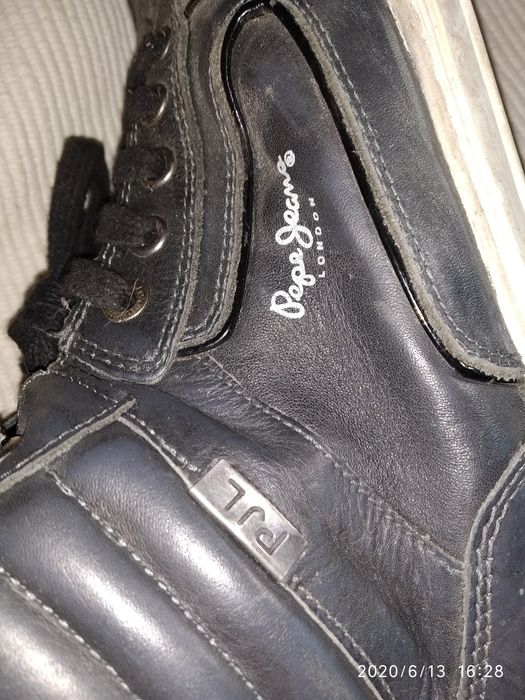 Pantofi tenisi mid- hight piele pepe jeans london 42