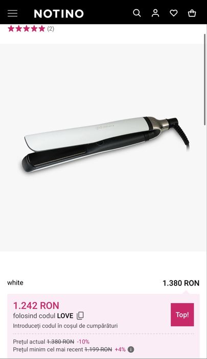 Placa ghd de intins parul platimum