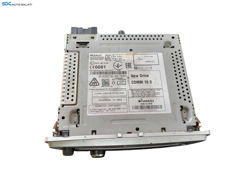 Unitate Radio CD Player cu MP3 si USB Renault Megane 3 2008 - 2015 Cod A2C32333004 [LC0132SOS]