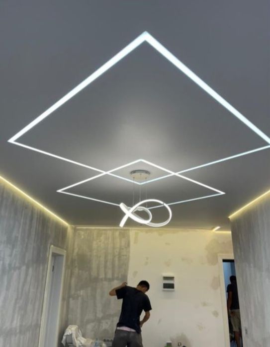 Натяжные потолки от 1200