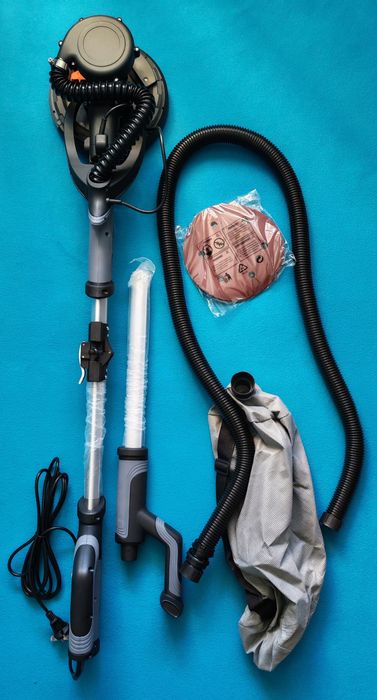 Unealta de slefuit pereti/tavane DWS750 cu sac, valiza plastic (Girafa)