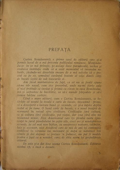 Sanda Marin - Carte de bucate - prima editie 1936