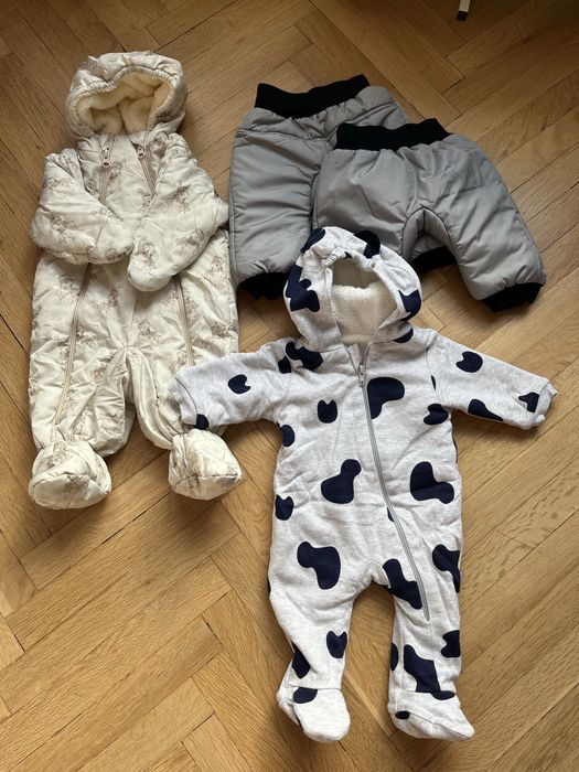 Бебе/бебешки лот дрехи зимни за момче, 0-3/ 3-6 месеца