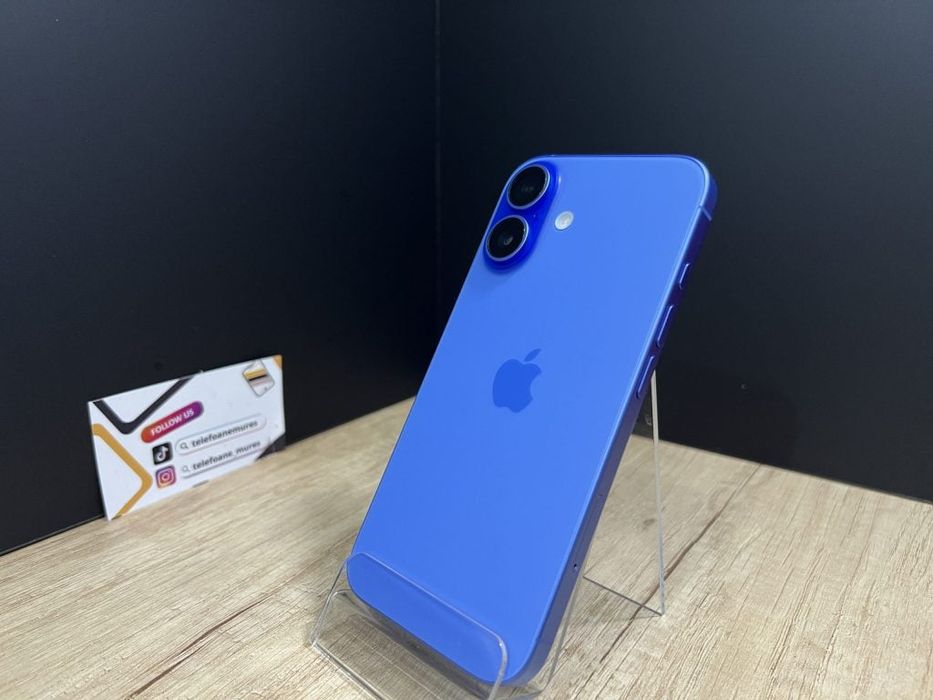 Iphone 16 128Gb Ultramarine Second-Hand 3 ani garanție, Telefoane Mure